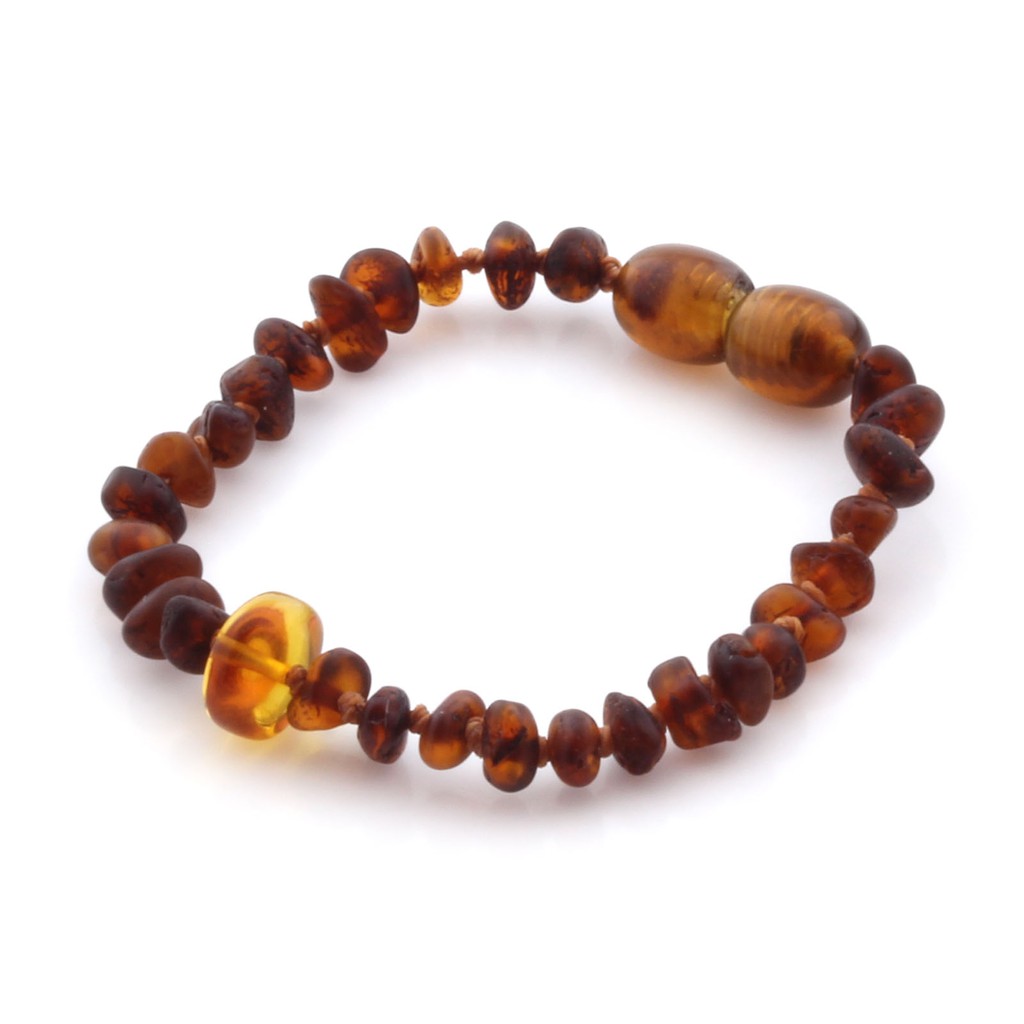 CE93 Gelang Amber Tumbuh Gigi Bayi
