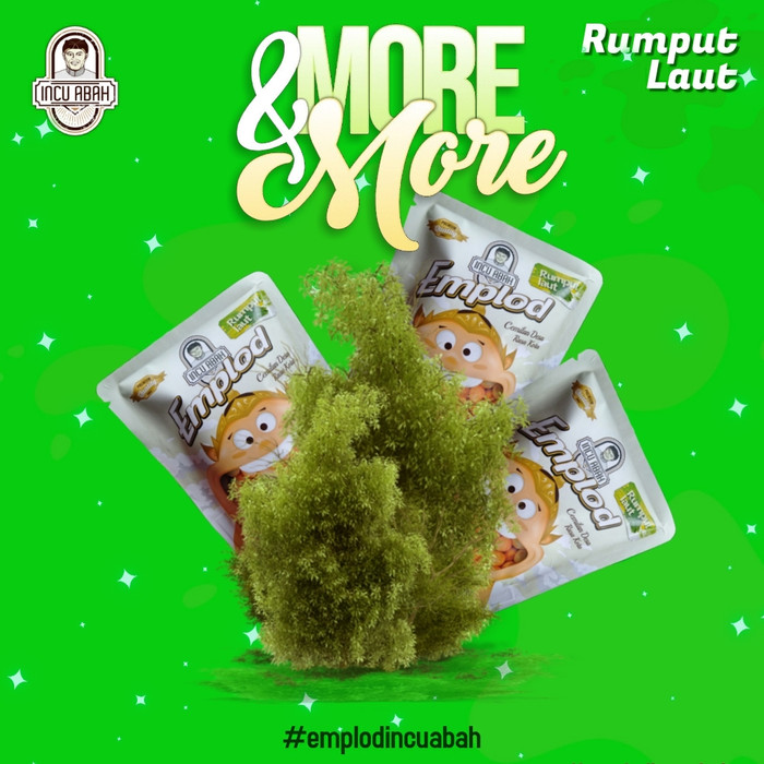 

Emplod rasa rumput laut dan keju manis