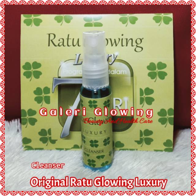 CLEANSER PENGELUPASAN RATU GLOWING LUXURY EX RATU GLOSSY