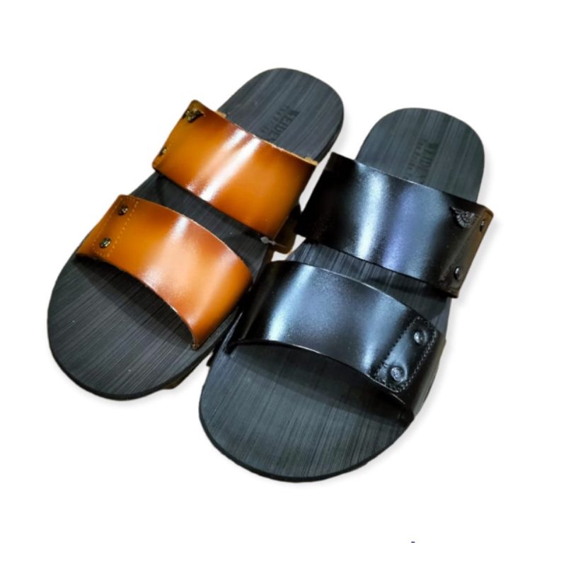 Sandal Kulit Pria Casual Formal Weidenmann Original SCT 03