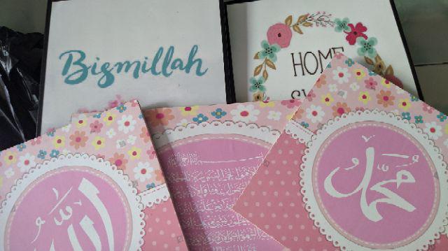 Kaligrafi Shabby Pink