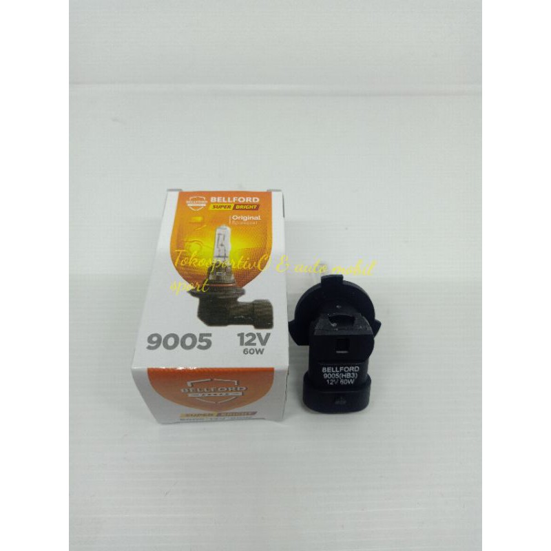 Lampu bohlamp HB3 9005 12v 60w halogen Made in Jerman Lampu foglamp kabut hb3 9005 mobil original