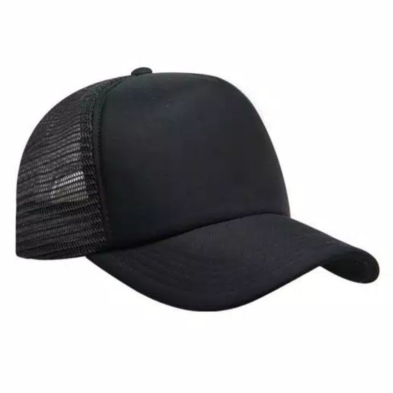 Topi Tracker  polos Topi jala polos