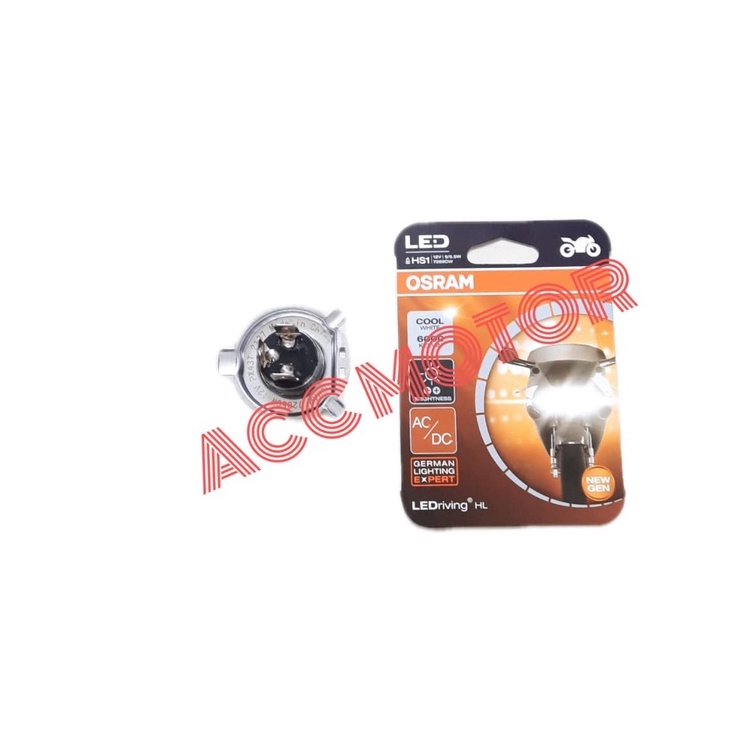 Lampu Motor LED Vespa LX - Primavera - GTS - Sprint - LX V&S - Osram AC DC HS1-2