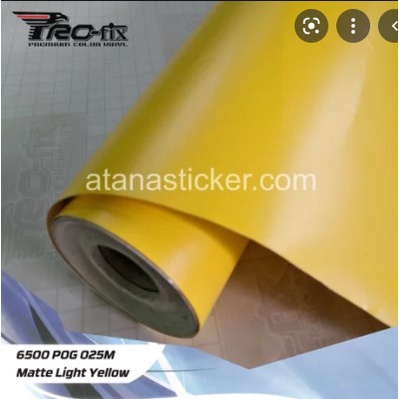 SKOTLET PROFIX KUNING 025 DOFF 1 ROLL TERMURAH