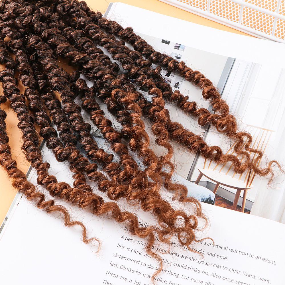 Lily Hair Extension Crochet Twist Untuk Musim Semi Rambut Wanita