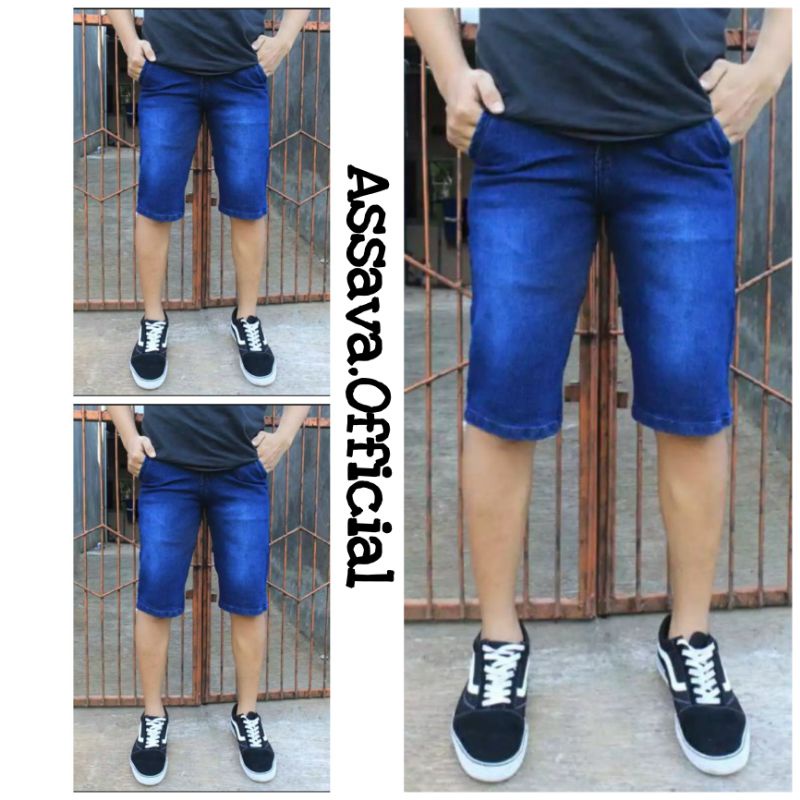 BISA COD CELANA JINS LAKI-LAKI COWO COWO - CELANA PENDEK JEANS CELANA JEANS PENDEK PRIA CELANA MURAH