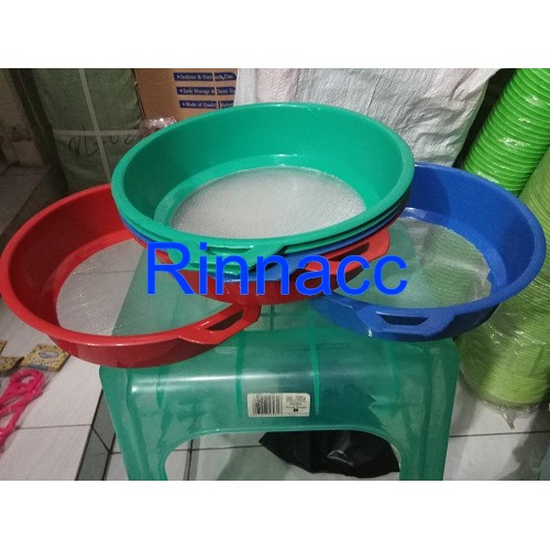 Saringan Santan Plastik UK 20cm - 22cm - 24cm / Tepung Terigu