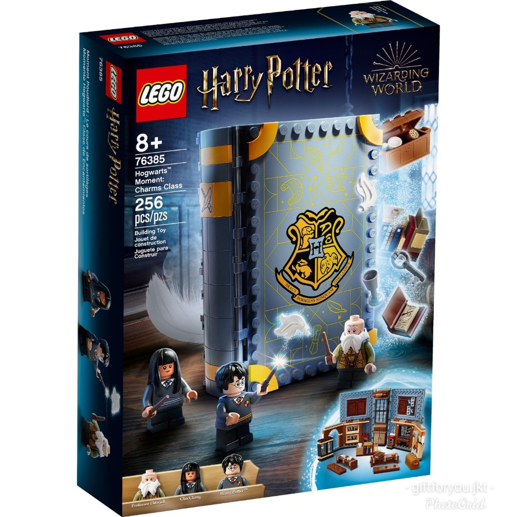 Lego Harry Potter 76385 Hogwarts Moment Charms Class Bricks Mainan Kid Toy Original