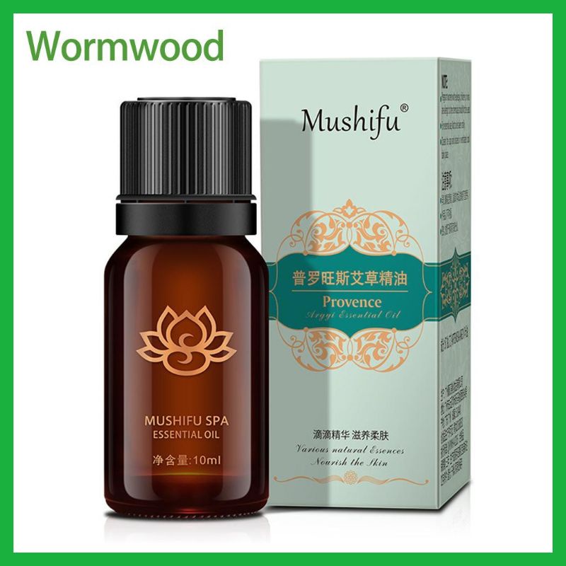 (MAINANKYU) Overview of MUSHIFU SPA Pure Essential Fragrance Oils Minyak Aromatherapy Diffusers Wormwood 10ml - MS10