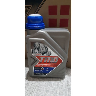 oli mesin toyota 10W-40 (GASOLINE), 15W-40 (DIESEL)