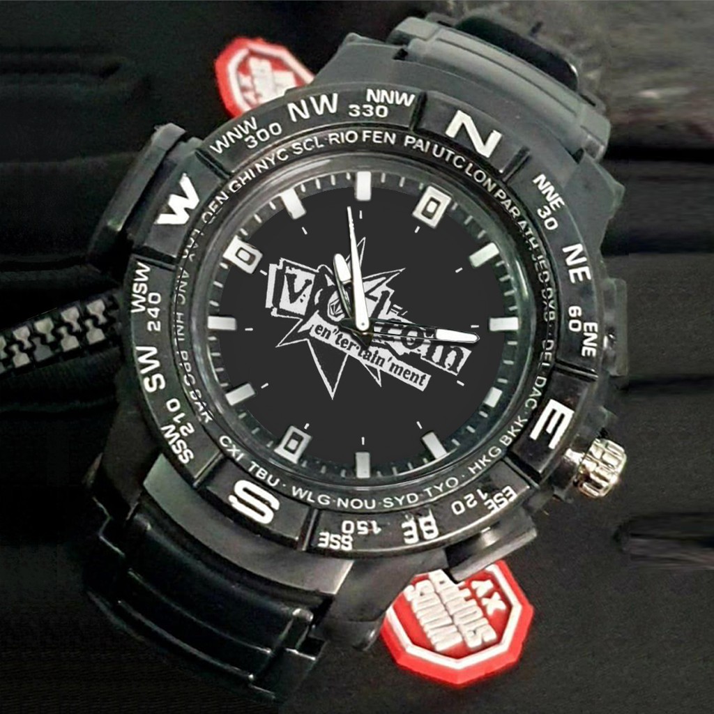 (EXCLUSIVE) Jam Tangan VOLCOM motif 2 Sport Bagus