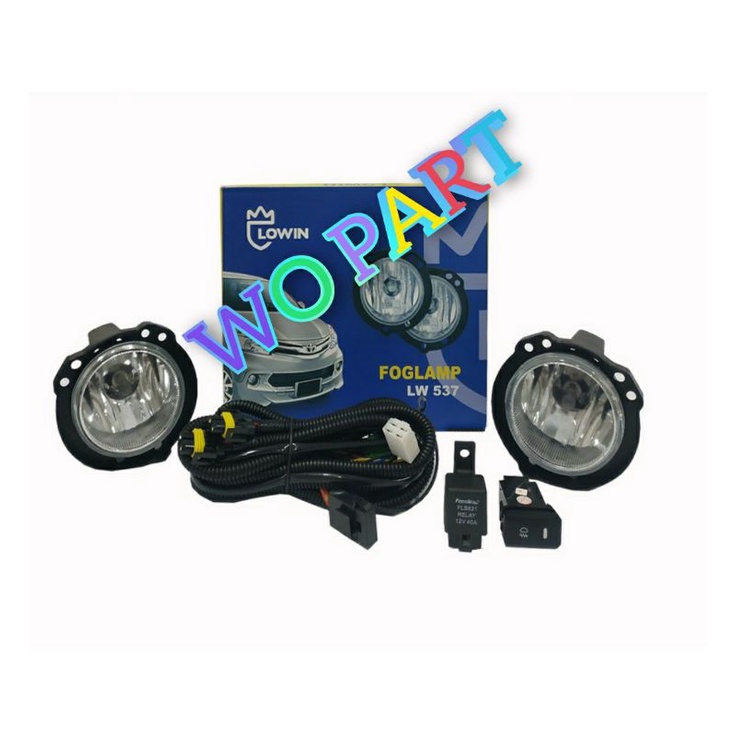 foglamp All New Avanza new Xenia 2012-2021 Lampu kabut Lampu mobil foglamp lampu depan mobil