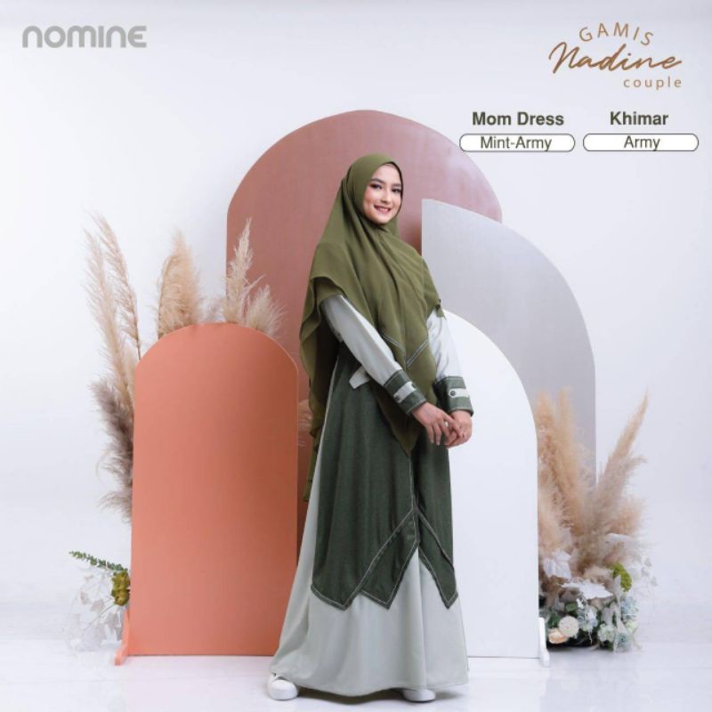 Izdihar shop_Gamis Nadine Dewasa
