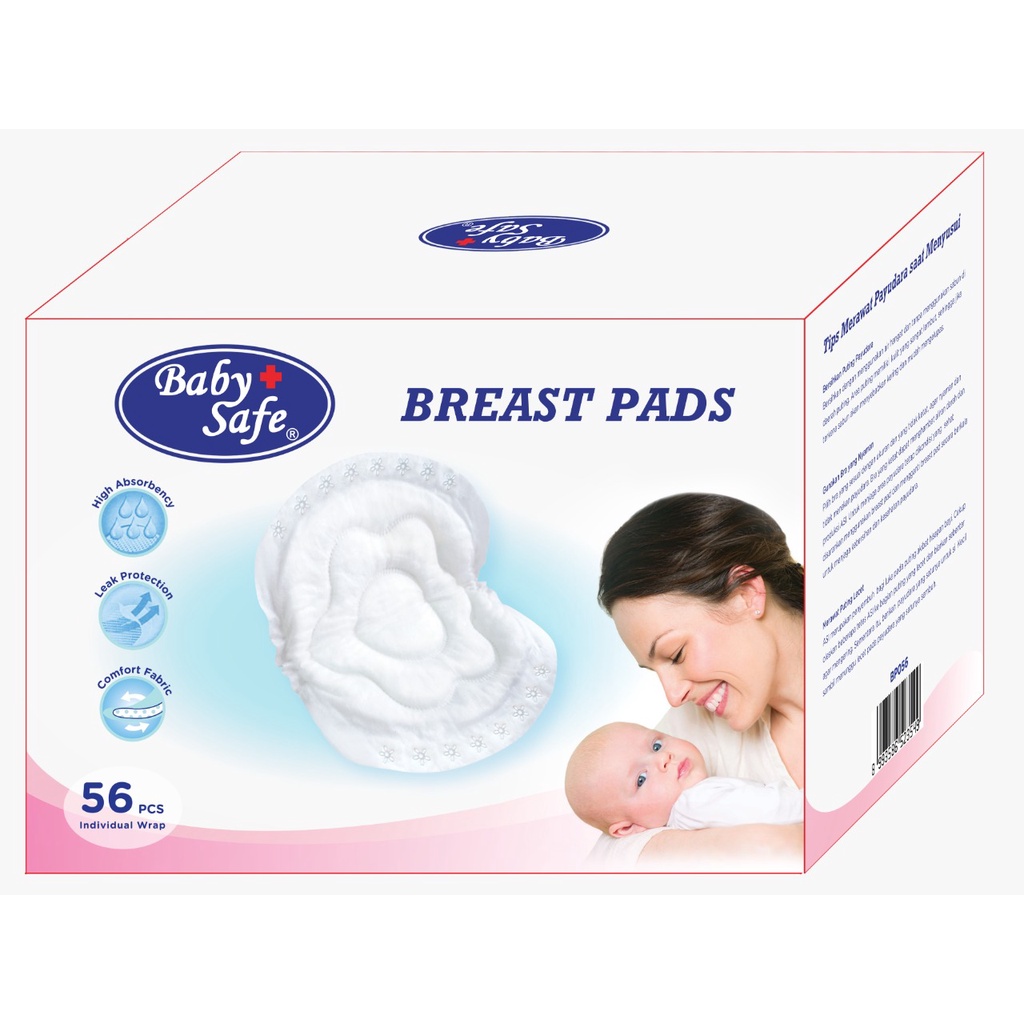 Baby Safe Breast Pad 56 pcs BP056