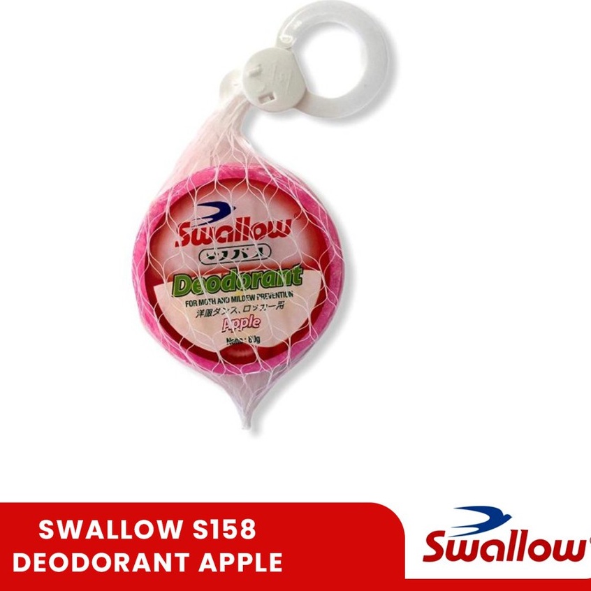 Swallow Deodorant Apple Kamper Net Gantung