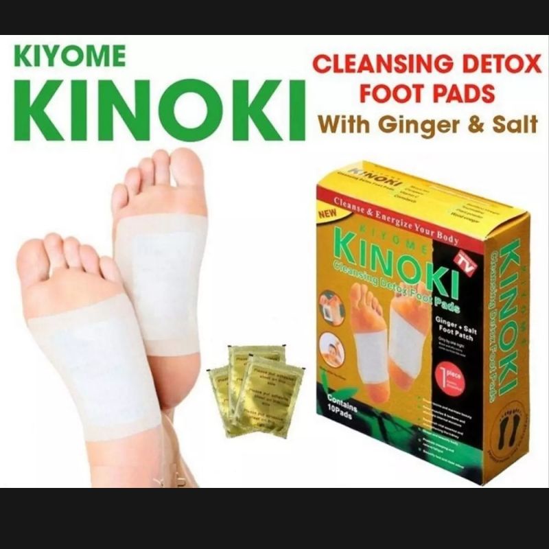 Kinoki Foot Patch Koyo Detok Ampuh Buang Racun / Kinoki Foot Patch Gold Original