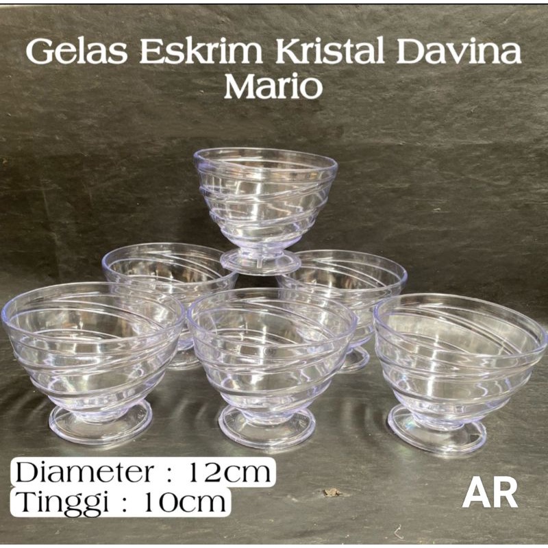 GELAS ES BUAH / MANGKOK ES KRIM ATAU SOP BUAH