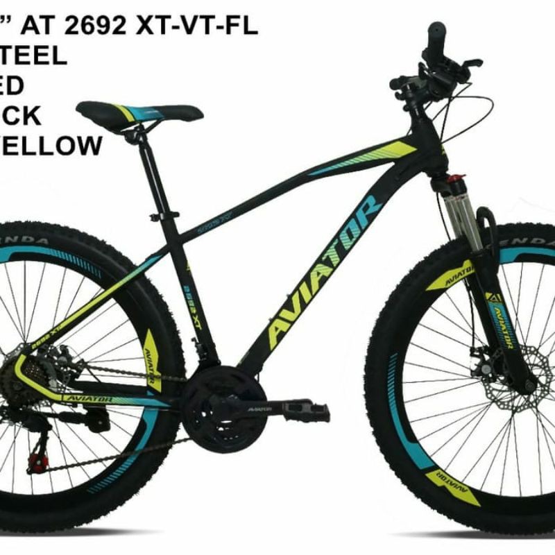 SEPEDA MTB 27,5" AVIATOR 2692 XT VT (SEPEDA GUNUNG)