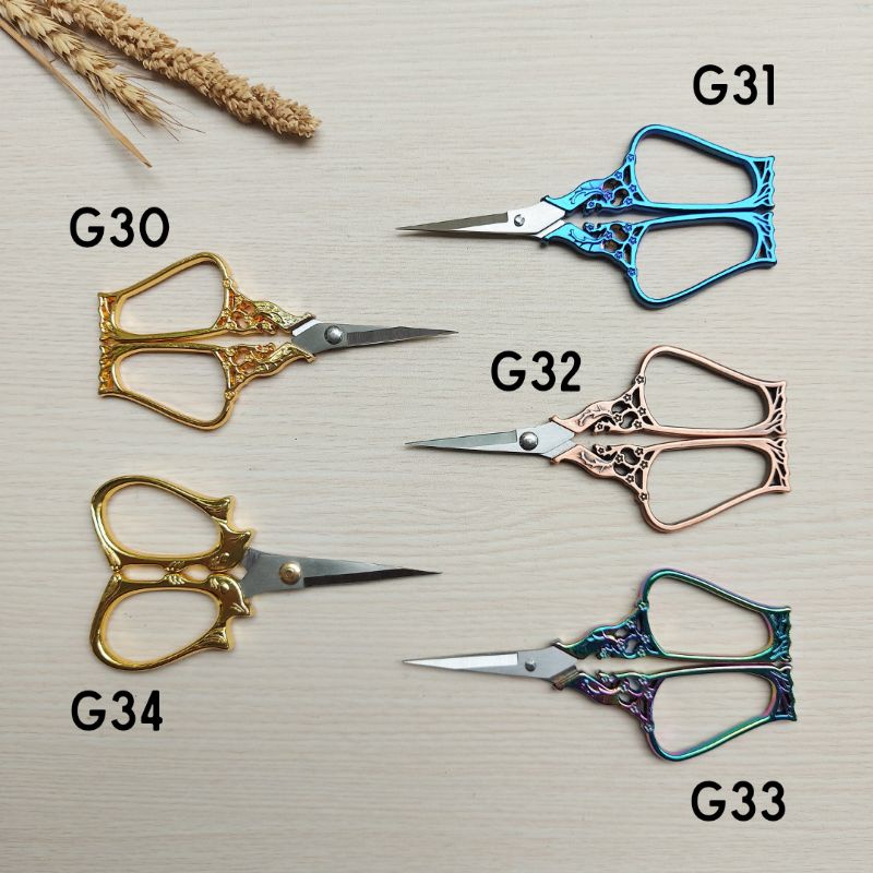 

Zyd Gunting vintage - gunting craft - gunting benang