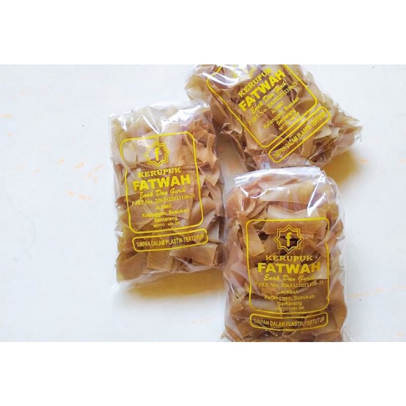 

Kerupuk Bawang Tinggal Goreng
