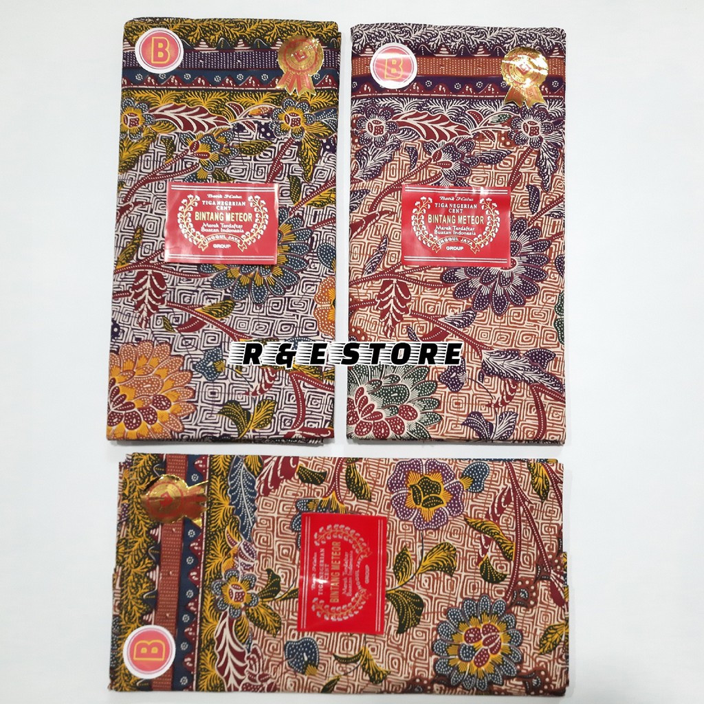 Kain Kebat Panjang Halus Bintang Meteor Batik Unggul Jaya Bianyu Samping Batik Kain Bawahan Batik