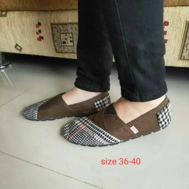 Slip on / Sepatu balet 36-40 Model Orang Jepang