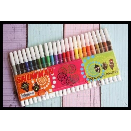

SJS Snowman Spidol 24 Warna/ Mewarnai/ Menggambar/ Lukis/ Art/ Craft