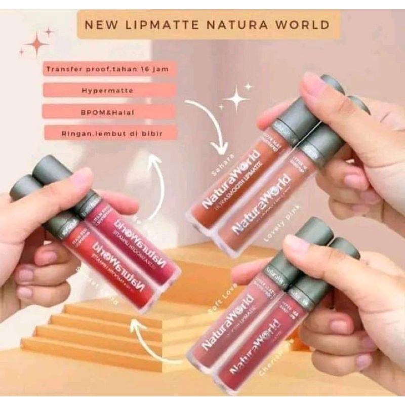 SKINCARE TERBAIK NATURA LIPMATTE