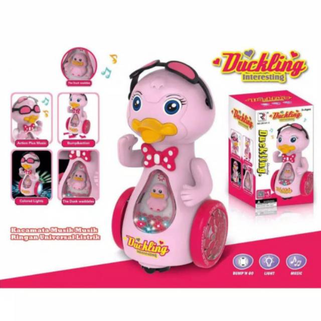 MAINAN ANAK BEBEK ROBOT BISA JALAN MUSIC DAN LAMPU NYA MAINAN ANAK BEBEK ROBOT BISA JALAN MUSIC DAN LAMPU NYA