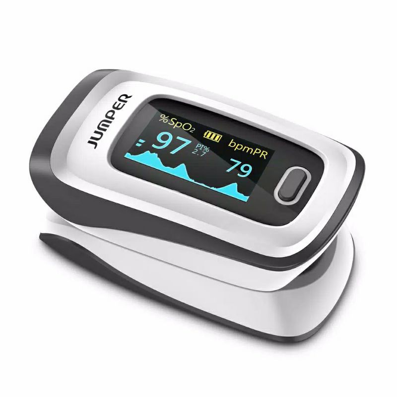 Oximeter Fingertip Pulse SpO2 Alat Ukur Saturasi Oksigen Dalam Darah OLED