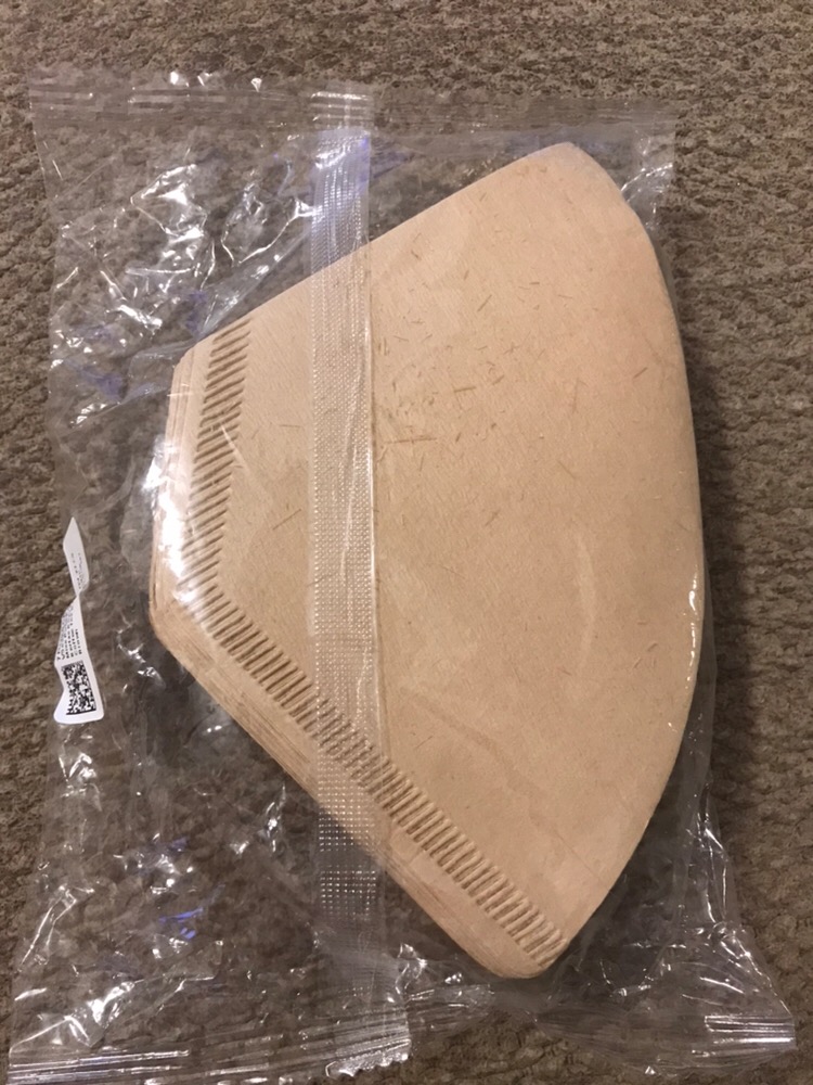 Paper Drip Coklat 100 Pcs - Alat Kopi Kertas Filter Flat Bottom