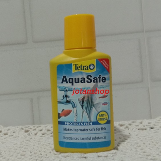 Tetra Aquasafe 100ml KECIL Aqua Safe 100 ml Penetral Air