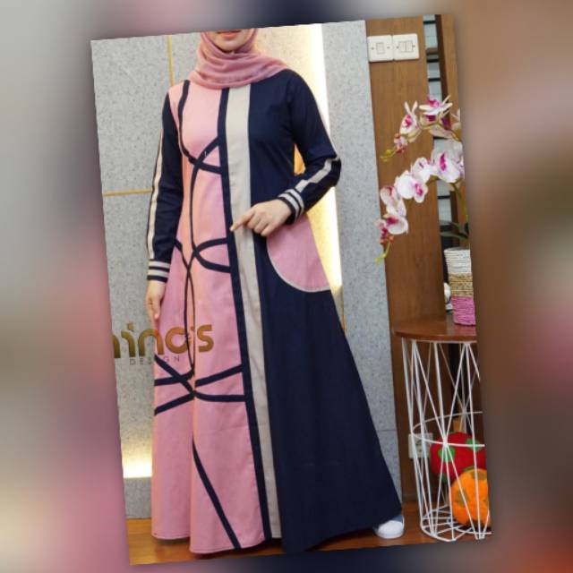 Gamis ninos casual terbaru/syari/longdress/dress/baju