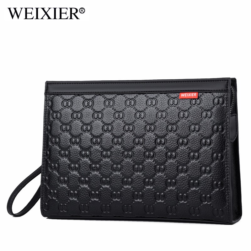 WEIXIER T6 Clutch Pria Wanita Bahan Kulit PU Leather Premium WEIXIER Original