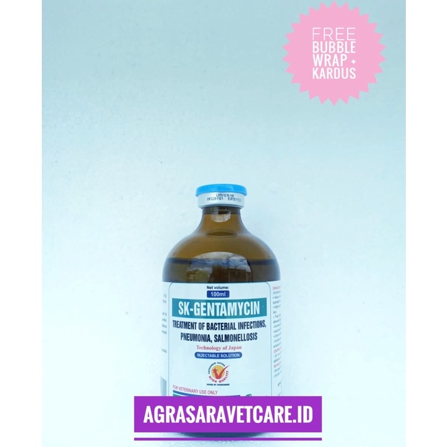 SAKAN SK Gentamycin 100 ml - LIKE GENTAJECT GENTA 100