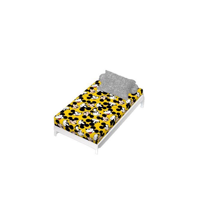 Sprei California - Yellow Mickey - 100X200 (Single)