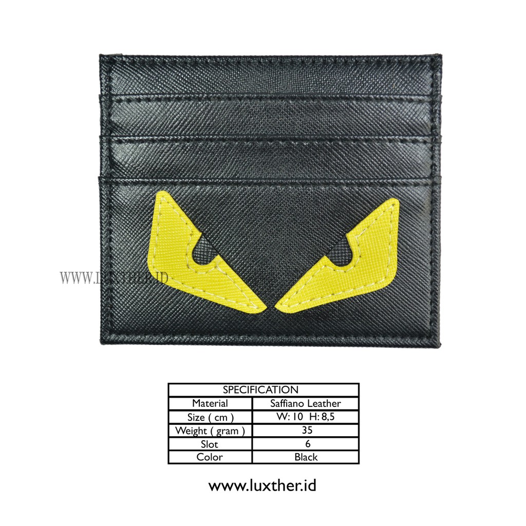 LUXTHER - Card Wallet 6 slot Mata Monster