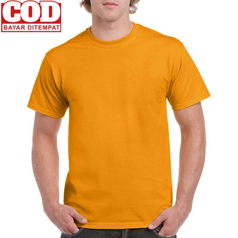 kaos kuning polos. kaos oblong kaos polos mustard baju polos premium
