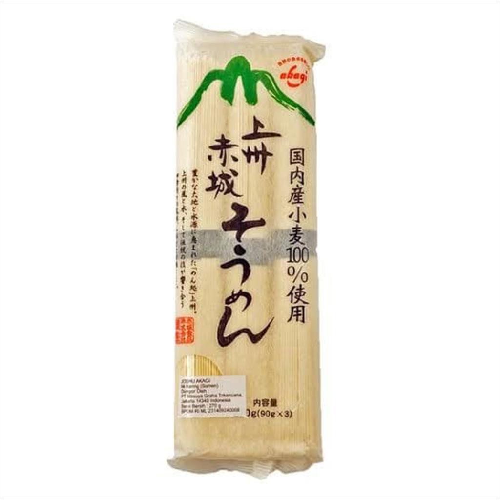 

Joshu Akagi Somen 270 Gram | Japanese Thin Noodle | Mie Tipis Jepang