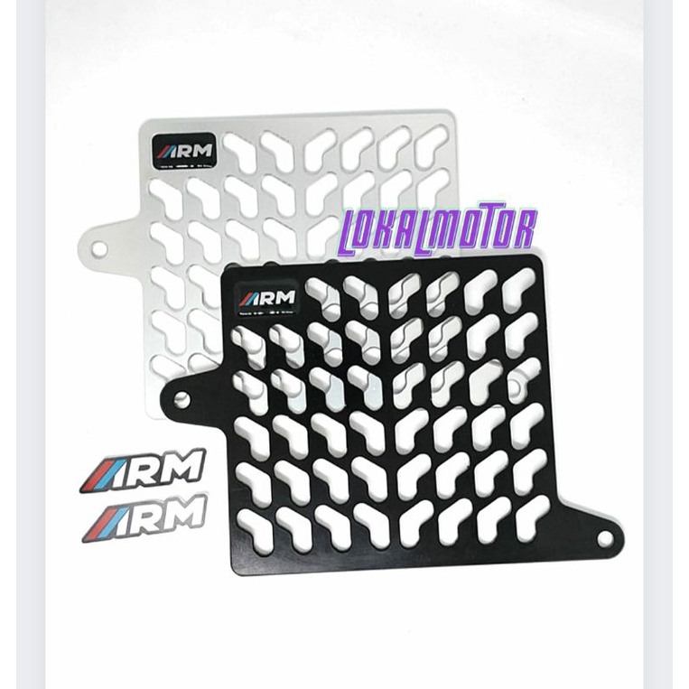 cover tutup radiator FULL ALUMUNIUM CNC honda vario 160 pcx 160