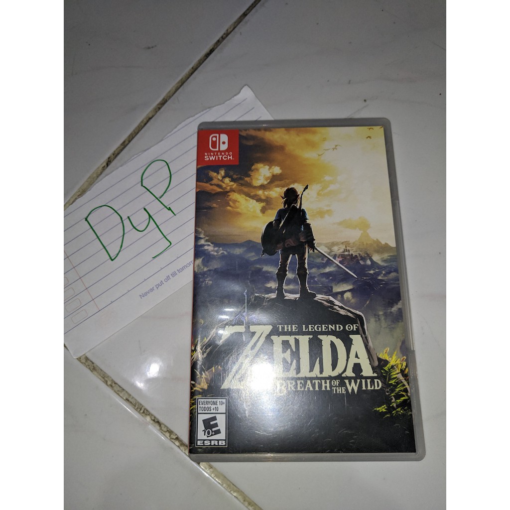 Zelda Breath of The Wild Nintendo Switch