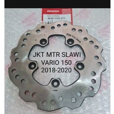 45351-K59-A71 piringan cakram depan disk fr brake vario 150 ori Honda AHM