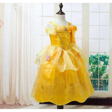 Dress Belle Beauty and the Beast / Gaun Kostum Belle ( Costum )