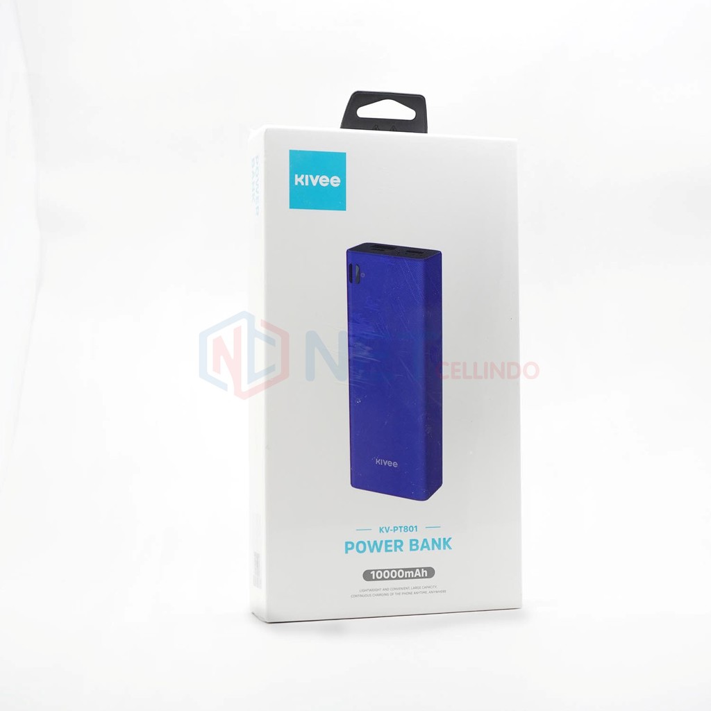POWER BANK KIVEE KV-PT801 / POWERBANK KIVEE KV-PT801 10000 MAH