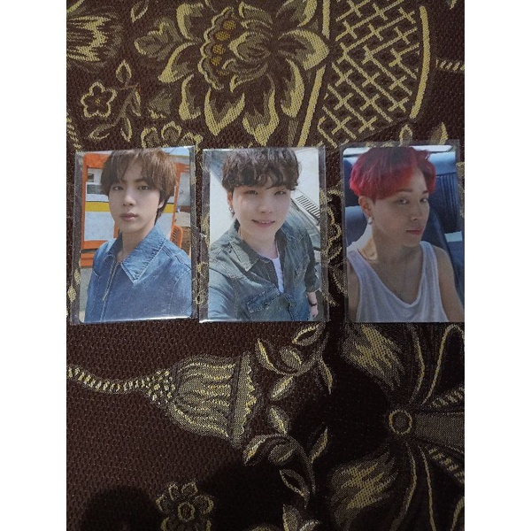 photocard POB butter official