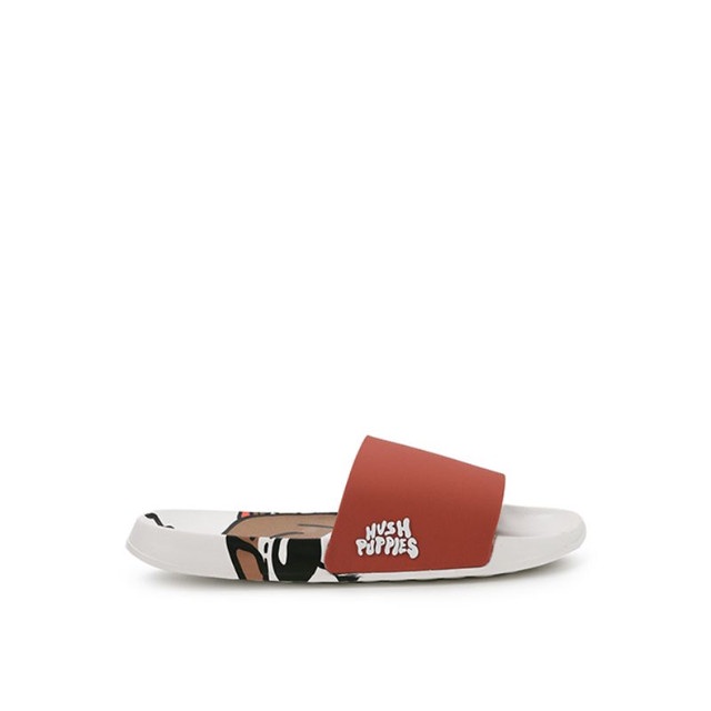 Hush Puppies Sandal Pria Rocky Laziest Red