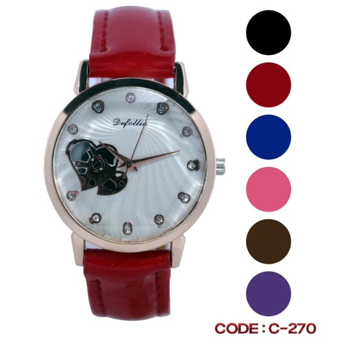 NEW Jam Tangan Wanita Mewah ANALOG Fashionable C-270