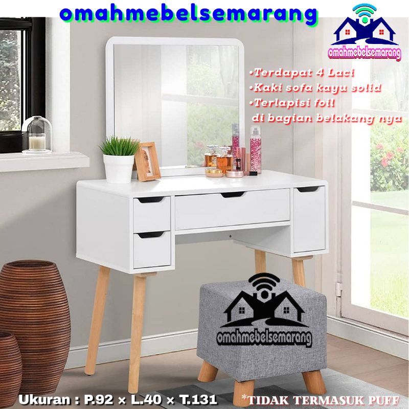 Meja Rias Tolet NIGHT Dressing Table minimalis modern