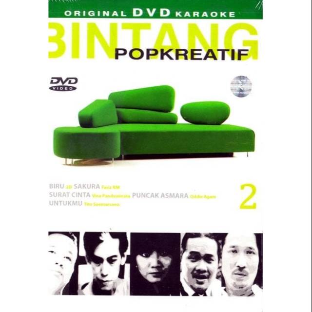 DVD KARAOKE V.A. - BINTANG POP KREATIF VOL.2